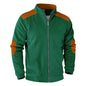 Retro Stand Collar Zipper Cardigan Casual Jacket For Men