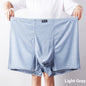 Mesh Ice Silk Underwear Men's Plus Size Boxer