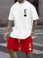 Personality Men's 3D Digital Printing Suit
