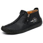 Men's Fleece-lined Cotton-padded Shoes Plus Size Zipper Dr Martens Boots Outdoor