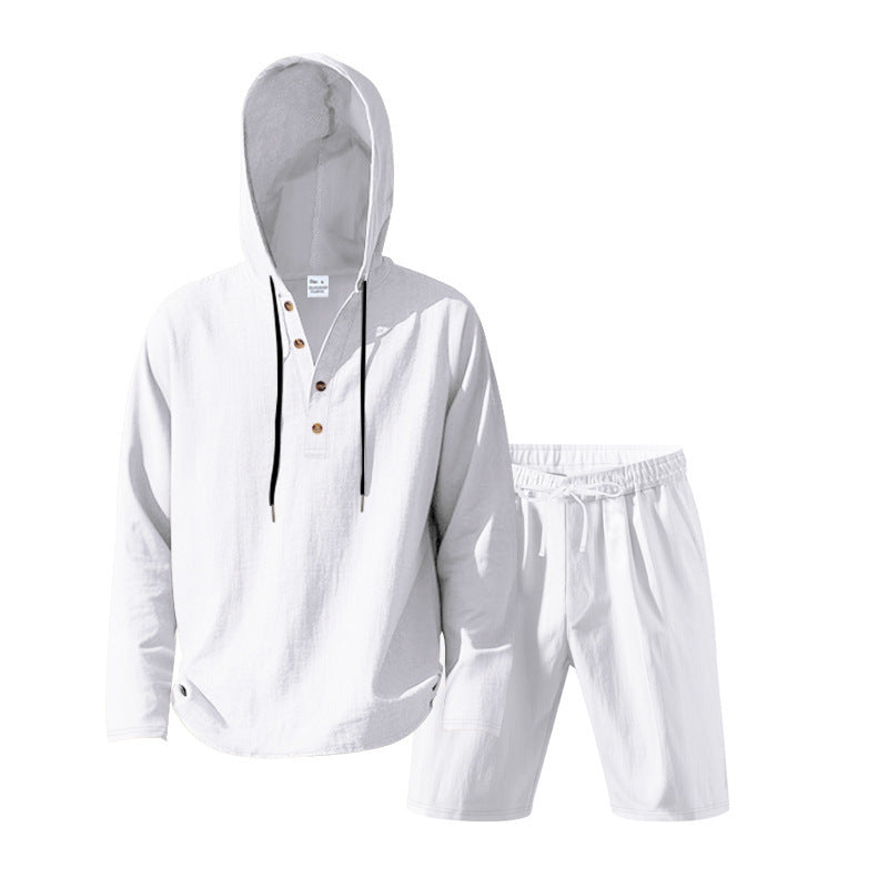 Men's Summer Suit Linen Leisure Trendy