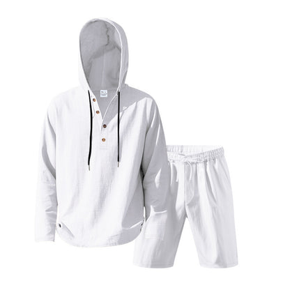 Men's Summer Suit Linen Leisure Trendy