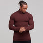 Doctor Muscle Spring Fitness Long Sleeve Men''s Sports Bottom Shirt Training Tight Clothes Brothers Stretch Running Top Tide