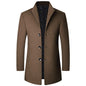 Autumn And Winter Casual Woolen Coat Men