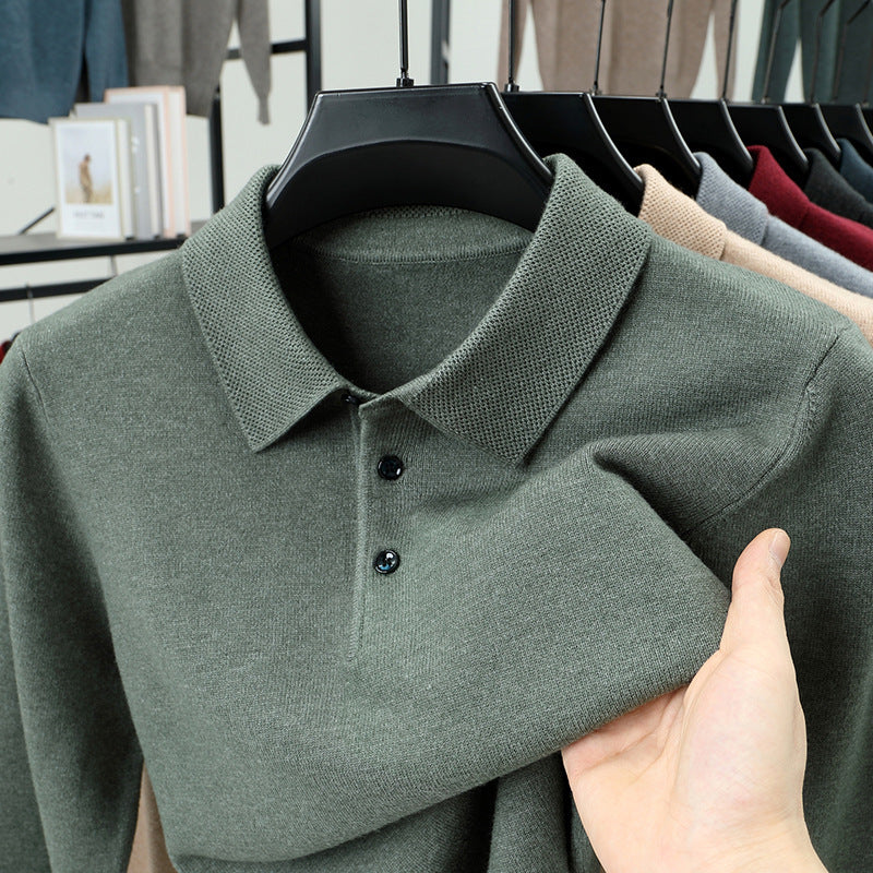 Men's Sweater Versatile Top Bottoming Shirt
