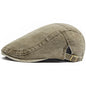 Retro Washed Denim Hat Cowboy Beret Fashion Casual Baseball Cap