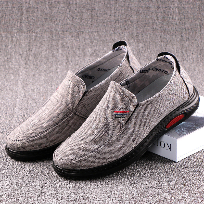 Breathable Old And Young Men's Casual Shoes Cover Feet