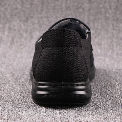 Breathable Old And Young Men's Casual Shoes Cover Feet