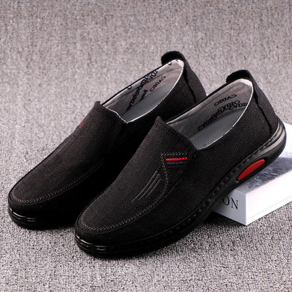 Breathable Old And Young Men's Casual Shoes Cover Feet