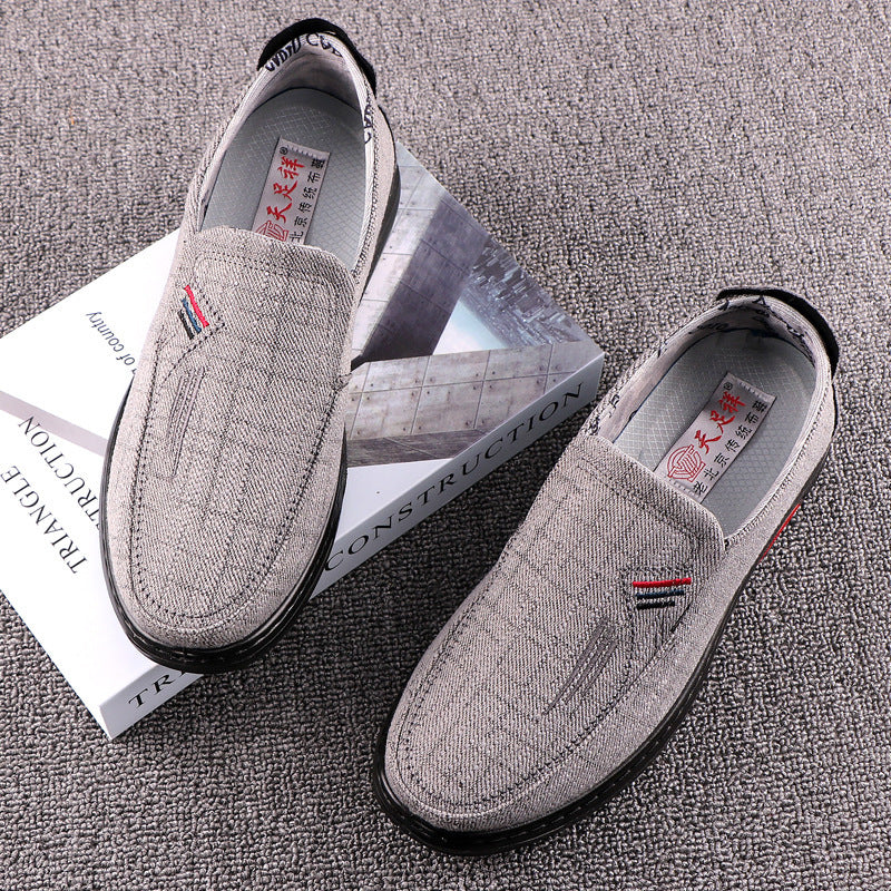 Breathable Old And Young Men's Casual Shoes Cover Feet