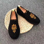 Men's Cloth Shoes Hand-Embroidered Canvas Shoes