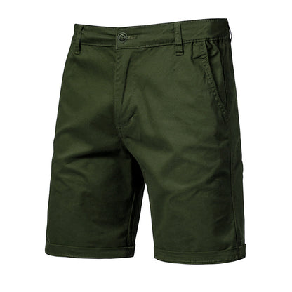 Men's Casual Straight-leg Loose Cargo Suit Shorts