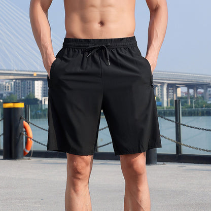 Men's Breathable Training Cool Pants Cropped Pants