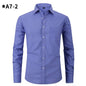 Commute Minimalist Leisure Men's Plaid Shirt