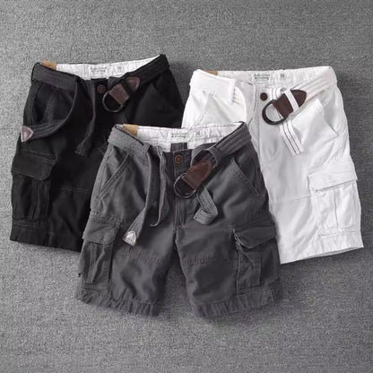 Retro Heavy Casual Overalls Pants