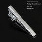 Men's Formal Wear Business Silver Simple Fashion Short Tie Clip