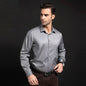Men's Stretch Silky Seamless Long-sleeved Shirt