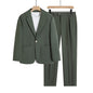 American High Street Leisure Suit Men Loose Drooping Korean Style