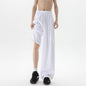 Basamine Ice Silk Drooping Curtain Lazy Men's Summer Mopping Wide-leg Casual Pants