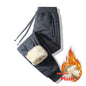 Men's Winter Windproof Warm Tactical Pants Loose Plus Size Fleece-lined