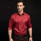 Men's Stretch Silky Seamless Long-sleeved Shirt