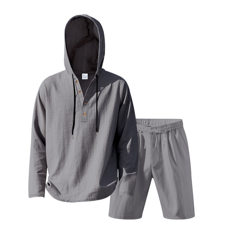 Men's Summer Suit Linen Leisure Trendy