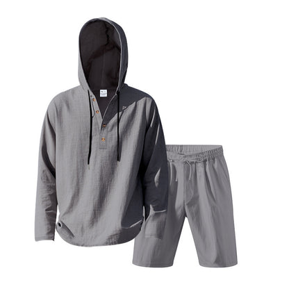 Men's Summer Suit Linen Leisure Trendy