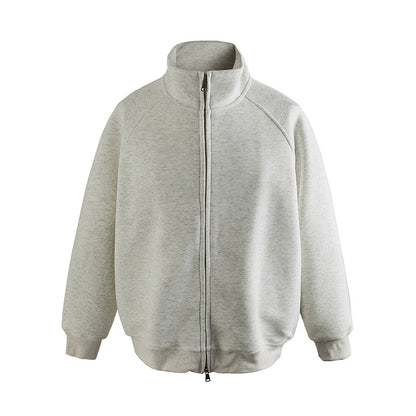 Long Sleeve Retro Top Simple Casual Coat