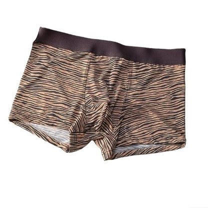 Leopard Print Purified Cotton Men's Underwear Individual Breathable Trend