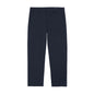 Casual Pants Men's Business Shirt Solid Color Stretch Cotton Cropped Pants