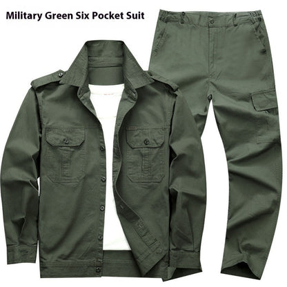 Welding Anti-scald Workshop Large Pocket Workwear Suit