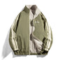 Men's Casual Cardigan Stand-up Collar Jacket Double-sided Wear All-matching