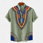 Men's Fashion Personalized Button Linen Leisure Shirt