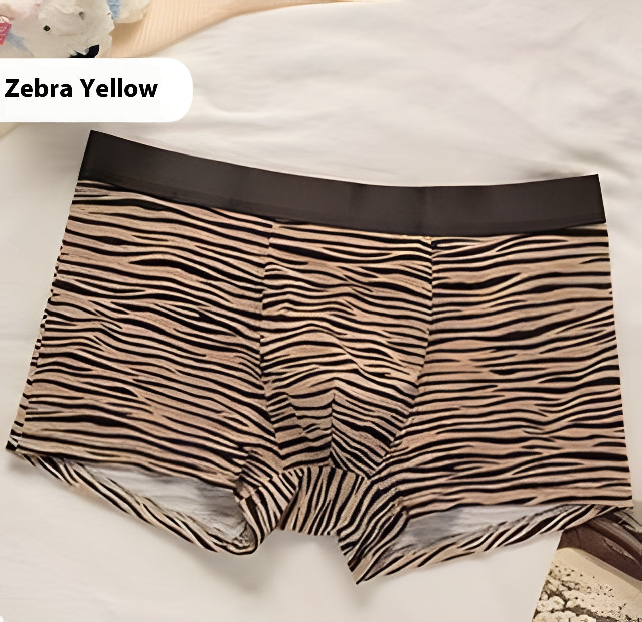 Leopard Print Purified Cotton Men's Underwear Individual Breathable Trend