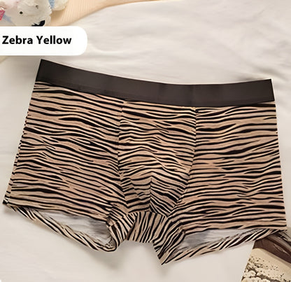 Leopard Print Purified Cotton Men's Underwear Individual Breathable Trend