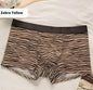 Leopard Print Purified Cotton Men's Underwear Individual Breathable Trend