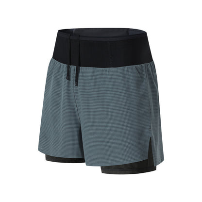 Double-Layer Fake Two-piece Outdoor Mountaineering Shorts