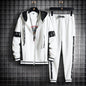 Men's Fashion Personality Hooded Casual Suit