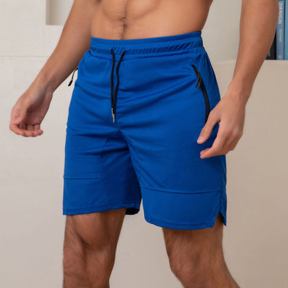 Men's Breathable Quick-drying Outdoor Workout Running Leisure Middle Pants