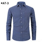 Commute Minimalist Leisure Men's Plaid Shirt