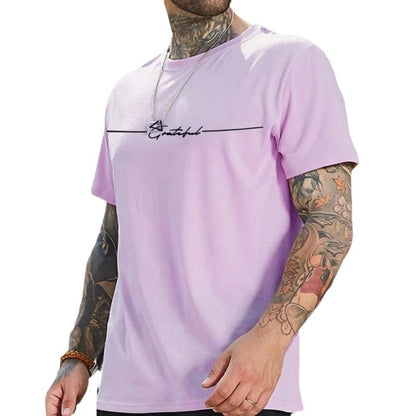 Men's T-shirt 3D Printing Athletic Clothing