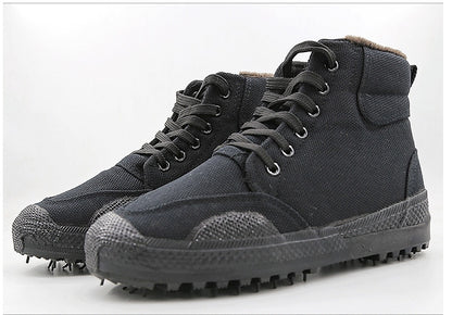 Camouflage Training Shoes High Waist Liberation Shoes