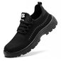 Flying Weaving Summer Labor Protection Shoes For Men Breathable