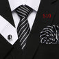 Paisley Series European And American Fashion Tie Three-piece Suit