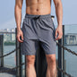 Men's Breathable Training Cool Pants Cropped Pants