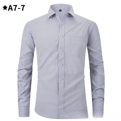 Commute Minimalist Leisure Men's Plaid Shirt