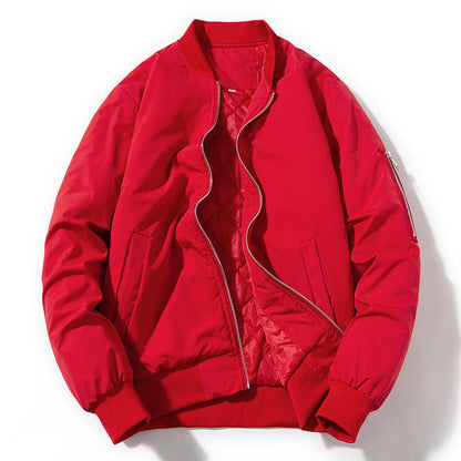 Fashion Personality Men's Warm Pilot Coat