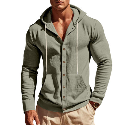 Spring And Autumn American Style Loose Men's Shirt Loose