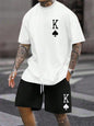 Personality Men's 3D Digital Printing Suit
