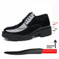 Casual Leather Shoes Men's British Style Carving Brogue